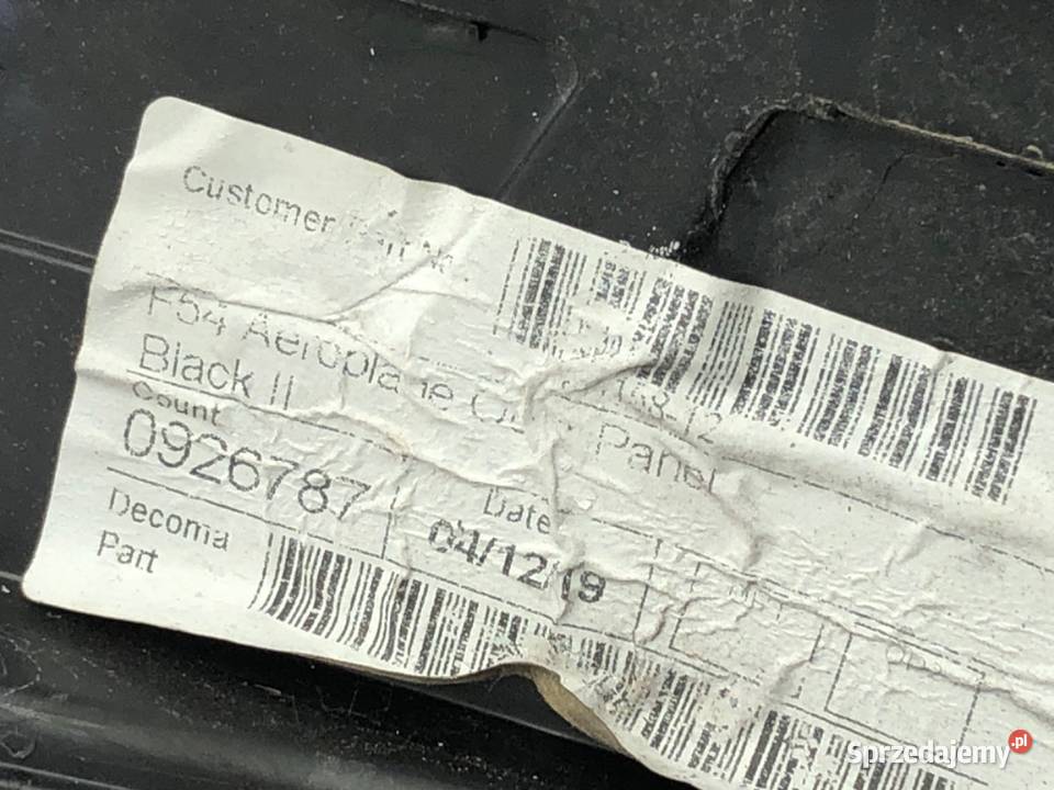 SPOILER TYŁ MINI CLUBMAN F54 Hatchback B58 LOTKA sprzedam