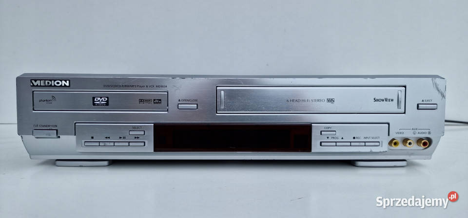 Medion Video i DVD 6 głowic MD 9034 MD9034 Międzychód