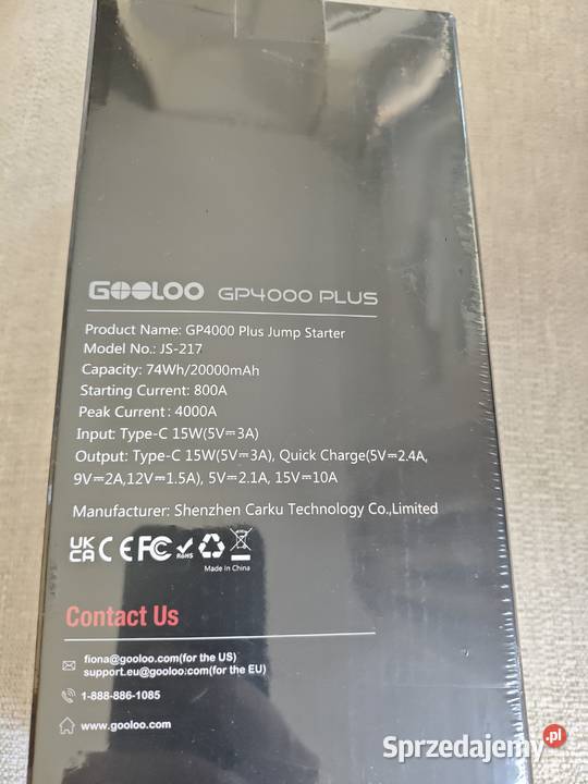 Gooloo GP4000 plus Kraków