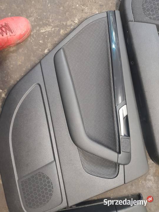Boczki Tapicerka AUDI A3 S3 8P Komplet szara Biłgoraj