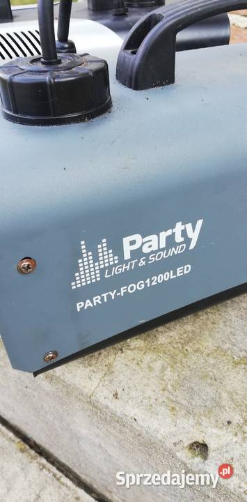 Wytwornica Pary DYMU PARTY MGŁA RGB uszkodzona Poświętne