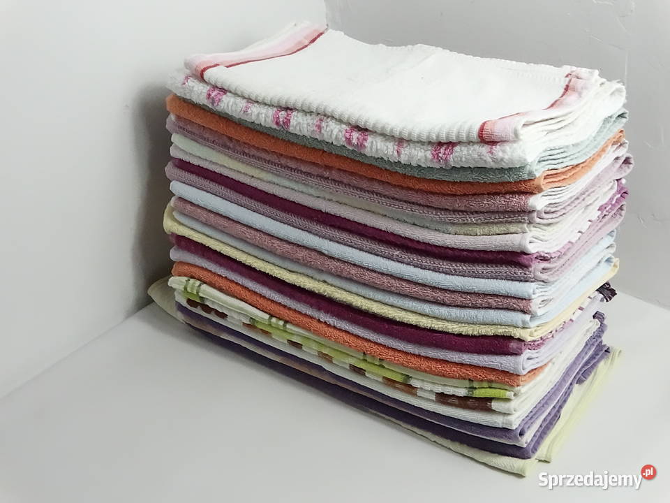 Zestaw 25 ręczników bawełnianych 95x45 Biłgoraj