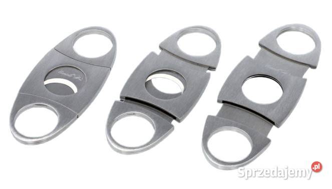 Srebrna Metalowa Obcinarka Do Cygara w Ostrowy nad Okszą