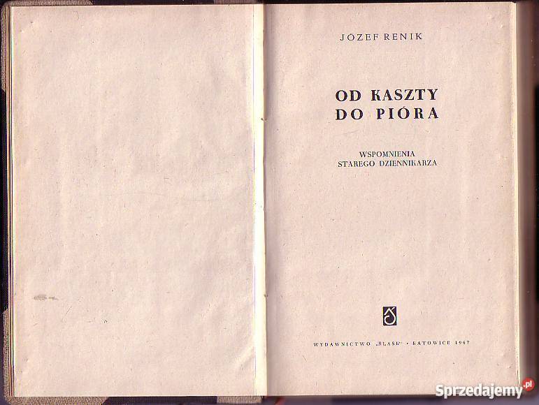 6343 KASZTY DO PIÓRA WSPOMNIENIA STAREGO Czyrna