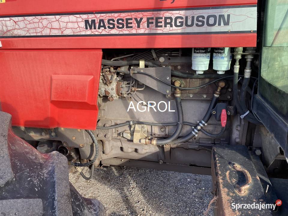 Massey Ferguson 6190 Dynashift 1997r Massey Ferguson Biała