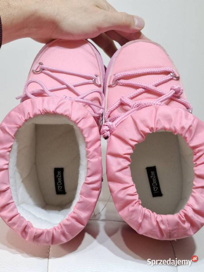 Śniegowce 35 DeeZee różowe moon boots małopolskie Kraków