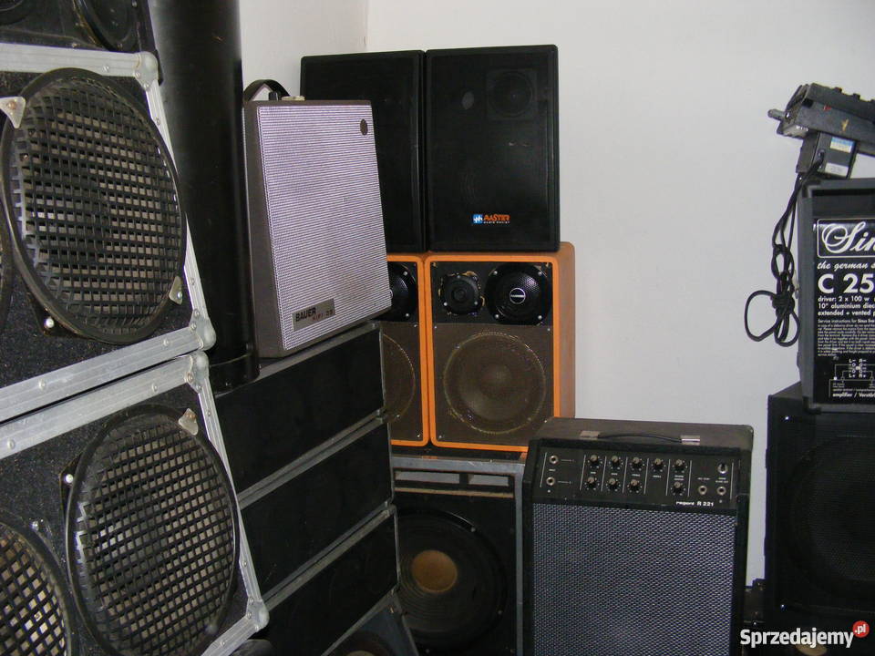 SPRZEDAM KOLUMNY ESTRADOWE DOMOWE MIKSERY WZMAKI