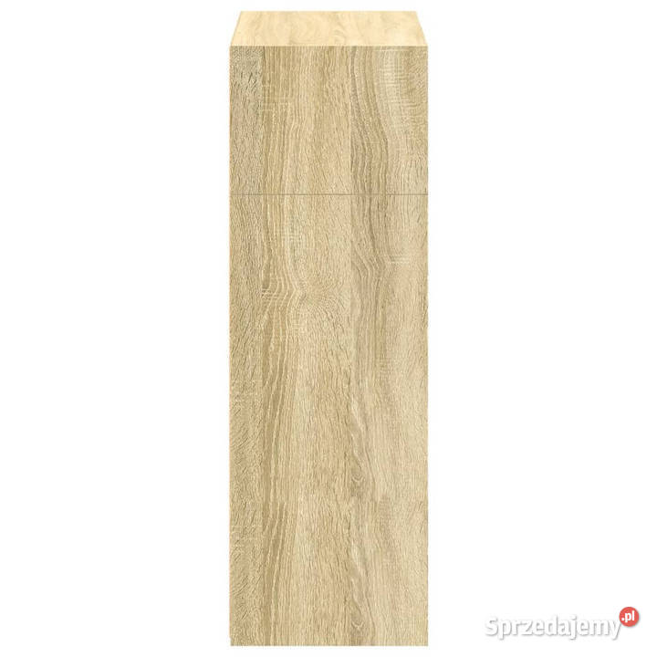 Wysoka szafka dąb sonoma 70x41x124 materiał Pozostałe Warszawa