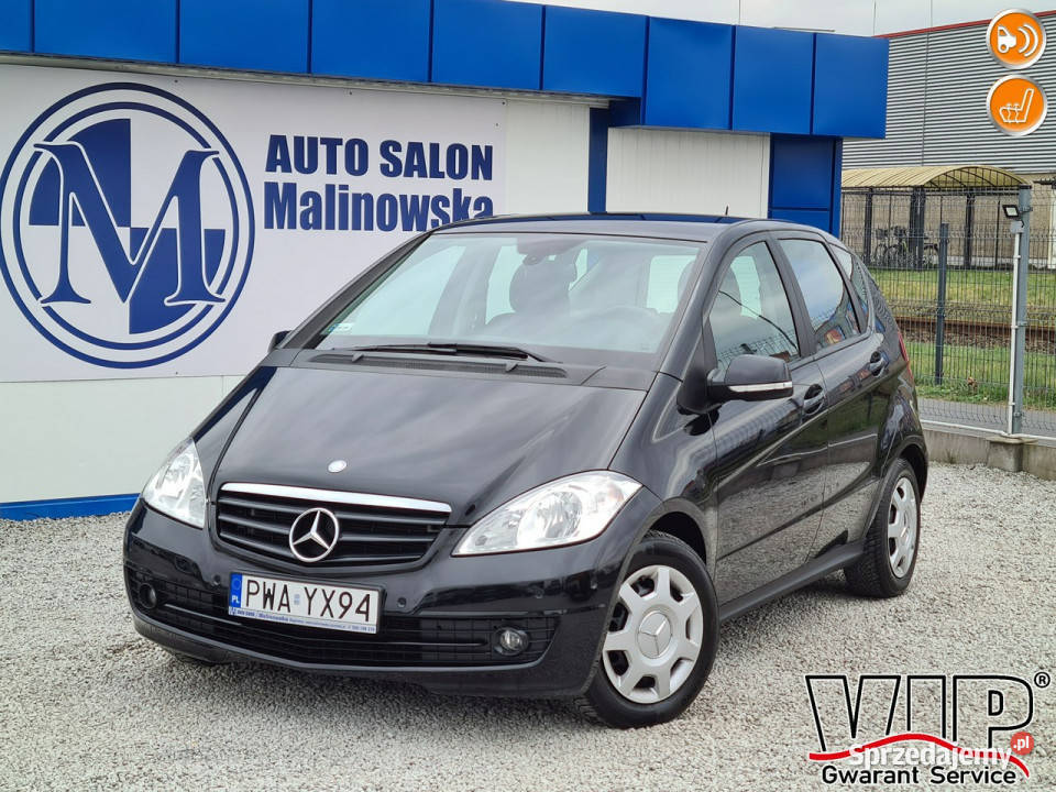 Mercedes A 160 Klimatyzacja 2xPDC Grzane Fotele ABS Wągrowiec