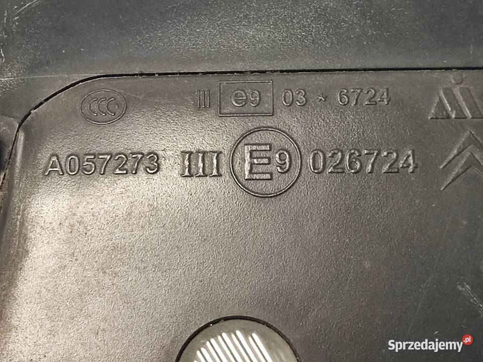 C4 GRAND PICASSO II 15r lusterko prawe ANGLIK Kielce