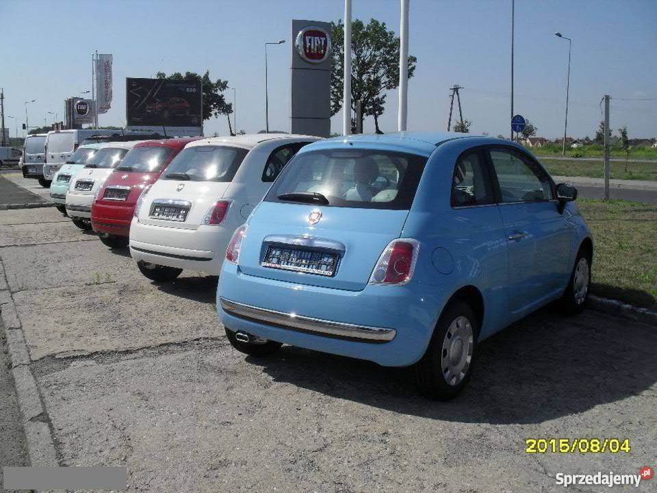 Do sprzedania Fiat 500 niebieski Legnica