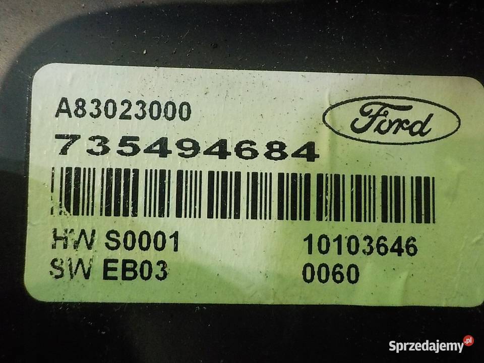 FORD KA MK2 II 12 B 10r HB 3D panel klimatyzacji Panele sterowania, przełączniki mazowieckie Suków