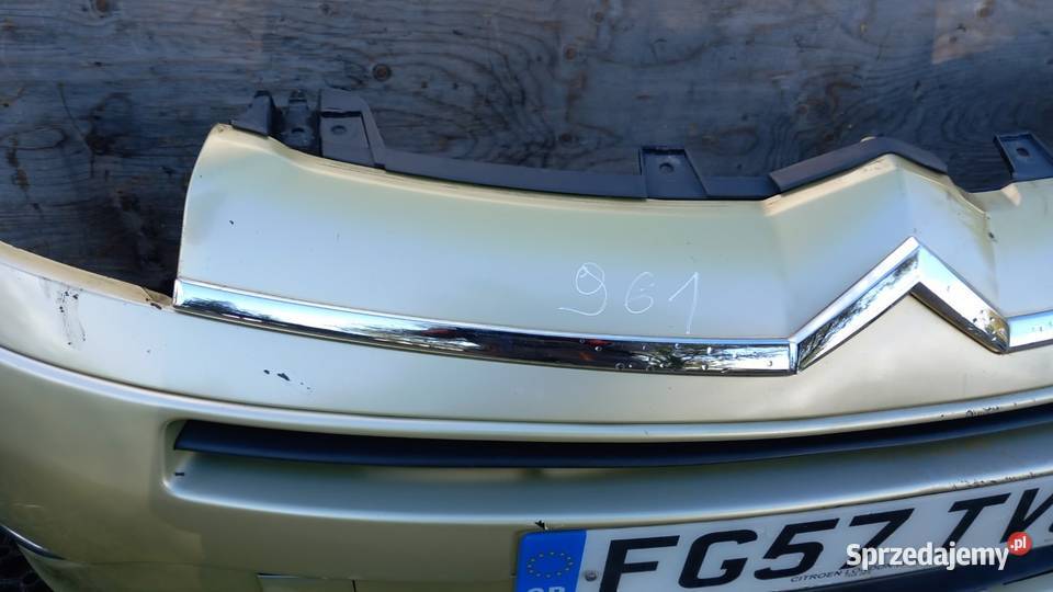 CITROEN C4 GRAND PICASSO ZDERZAK PRZÓD KAQC Zbierkowo