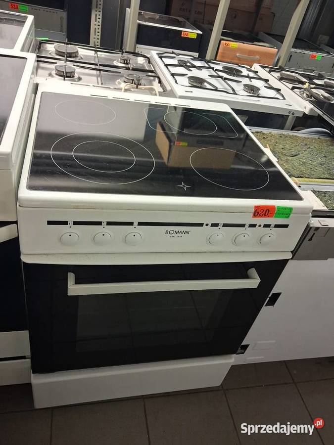 KUCHENKA ELEKTRYCZNA Z BLATEM CERAMICZNYM BOMANN Wrocław