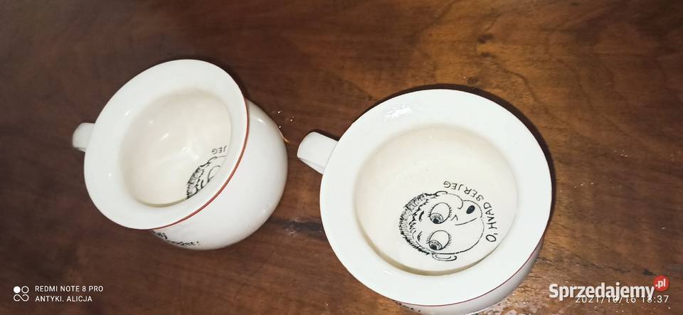 Pojemnik miseczka z łódką Syg Aksini pomorskie Gdańsk