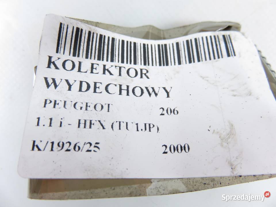 KOLEKTOR WYDECHOWY CITROEN PEUGEOT 11 9636962310 sprzedam