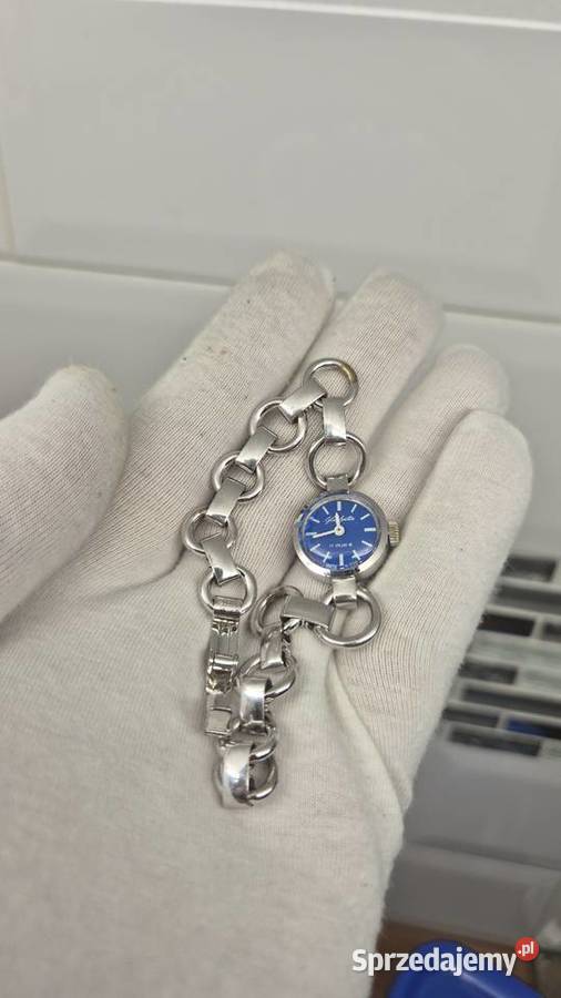 Damski biżuteryjny zegarek Glashutte śląskie Chorzów