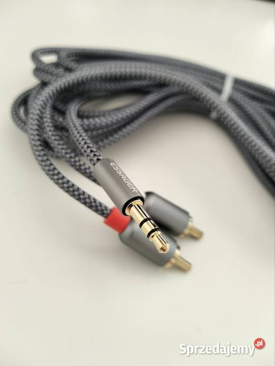 Nowy Kabel Essager 2x RCA Minijack 35 mazowieckie sprzedam