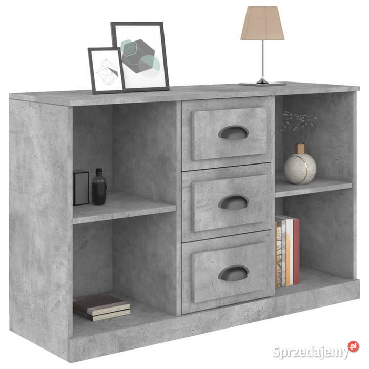 Szafka szarość betonu 1045x355x675 WM816236