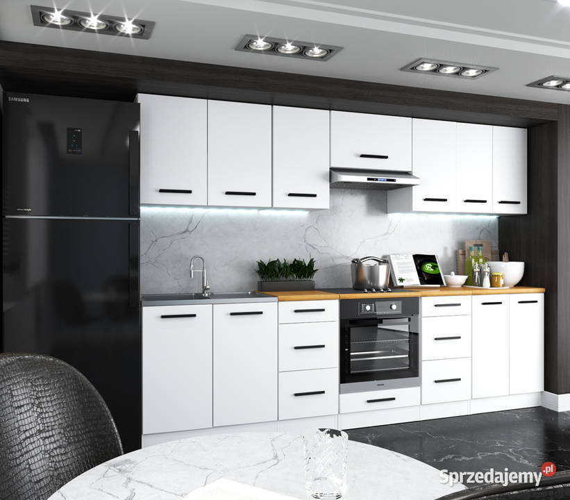 Meble Kuchenne Kuchnia Drewniana Roma 28m 145cm Elbląg