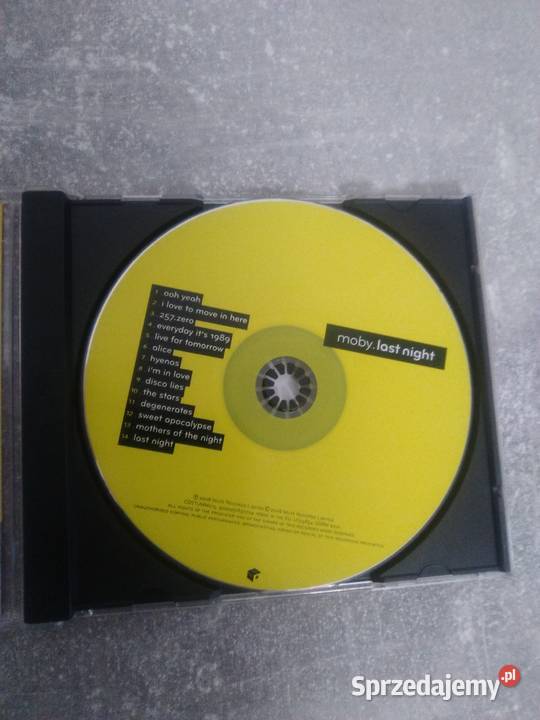 Moby Last night Poznań