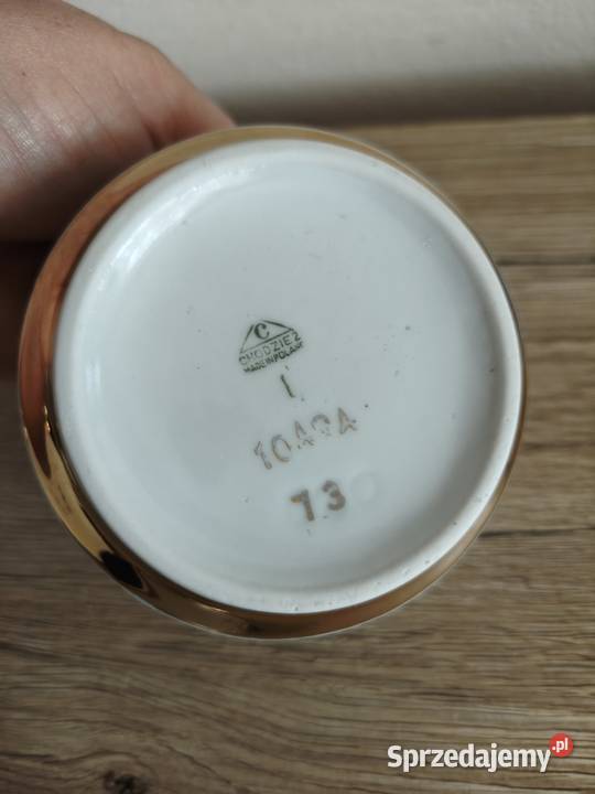 Cukiernia Roman PRL Chodzież Porcelana i szkło Przedbórz