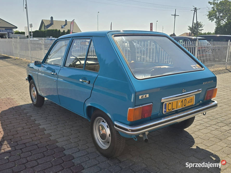 Peugeot 104 Wersja GL Pojazd Zabytkowy 1977 Włocławek