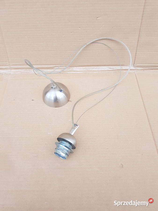 Zawieszenie do lampy na klosz abażur E27 STAL na Warszawa