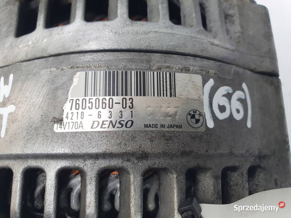 ALTERNATOR BMW F20 F21 116i 16 T denso 7605060 Chełm sprzedam
