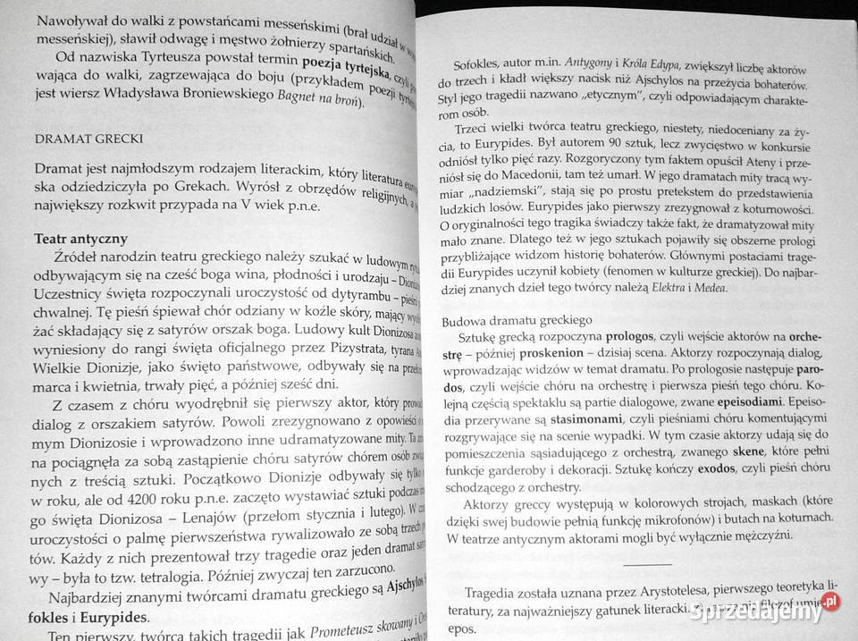 Nowa matura Przewodnik epokach antyku do Chełm sprzedam