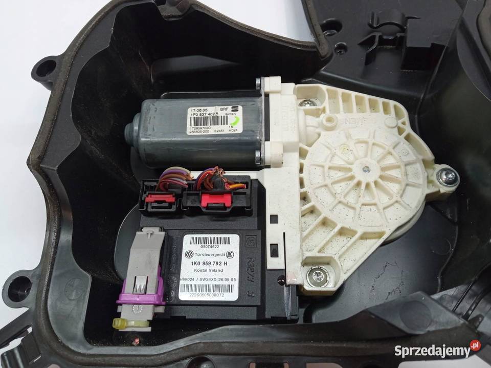 MECHANIZM SZYBY PRAWY PRZÓD 1K0959792H