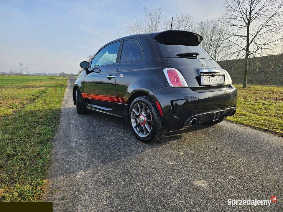 Abarth 500 14 Benzyna 145 2014r doinwestowany nieuszkodzony wielkopolskie Poznań
