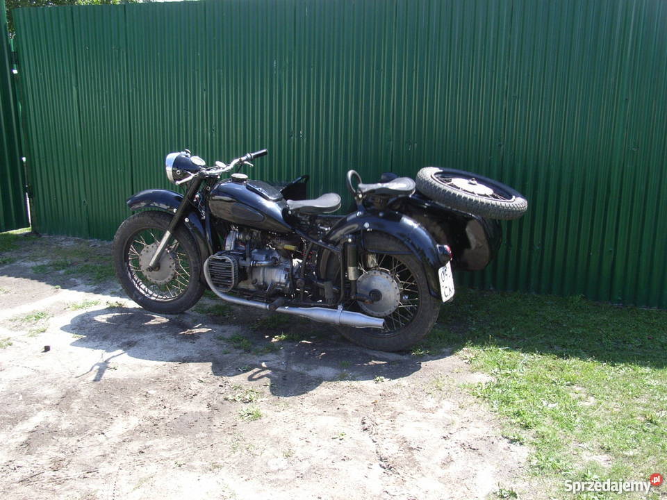 K750 ural dniepr emka M72 motocykl z wózkiem 1111km Tarnobrzeg