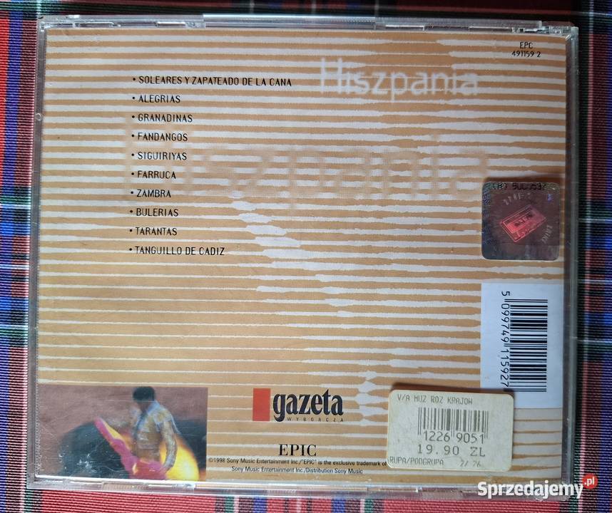 Hiszpania Pascal CD CD Kraków