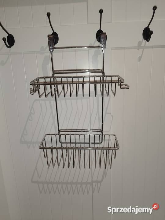 Koszyk na drzwi szafki organizer na przyprawy odcienie szarości Warszawa sprzedam