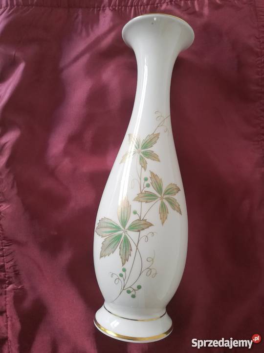 Wazon sygnowana porcelana Royal Porcelana i szkło Gorlice
