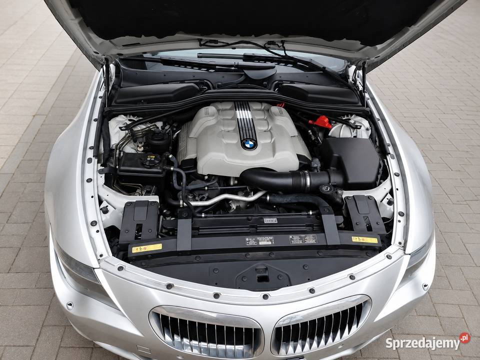BMW 645Ci Cabrio E64 125 V8 bogate wyposażenie autoalarm Pabianice