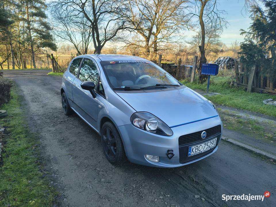 Fiat grandę punto 14 2006 prywatne Rok produkcji 2006 Lewin Brzeski