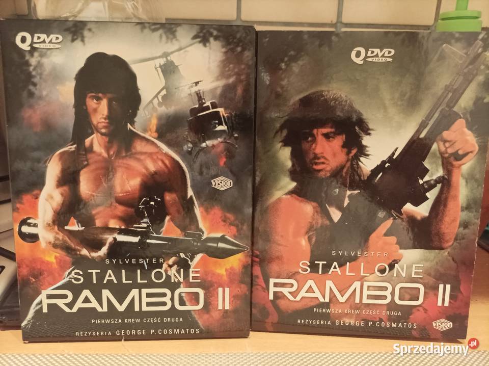 QDVD Rambo II pierwsza krew część druga Warszawa