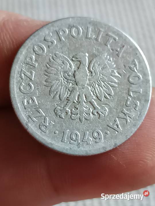 Sprzedam monetę 50 groszy 1949 lekka skrętka ttt Chełm
