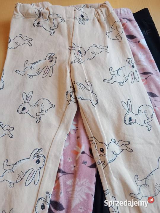 Leginsy zestaw rozmiar 128