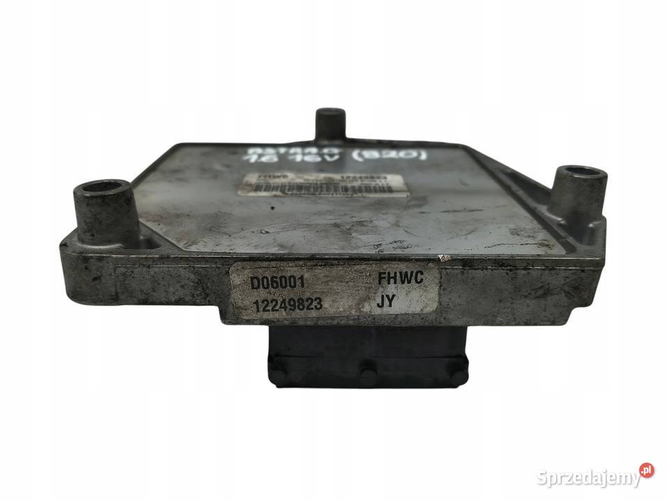 STEROWNIK SILNIKA KOMPUTER ECU OPEL ASTRA G H 16 Pozostałe