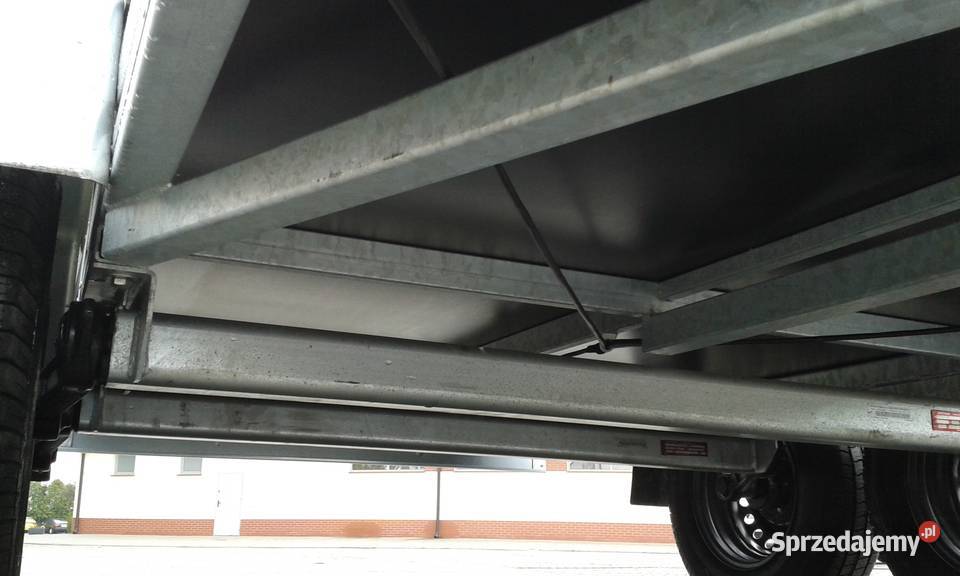 Przyczepa Rydwan 270x150x180 dwuosiowa plandeka Wieluń