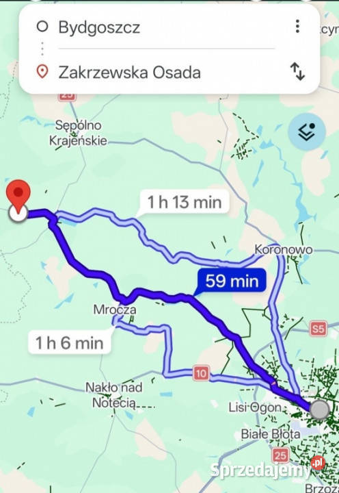 Na sprzedaż działki budowlane z wydanymi Sprzedaż Zakrzewska Osada