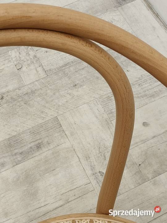 krzesło model Thonet gięty buk siedzisko łódzkie Radomsko