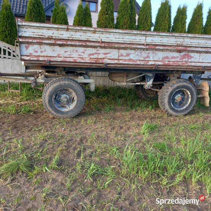 Przyczepa hl 6011 thk 5 zarejestrowane Przyczepy rolnicze