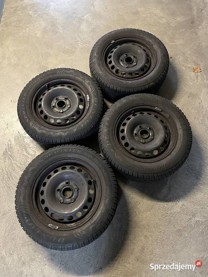 VW Skoda Seat Felgi stalowe 15 z oponami Tychy