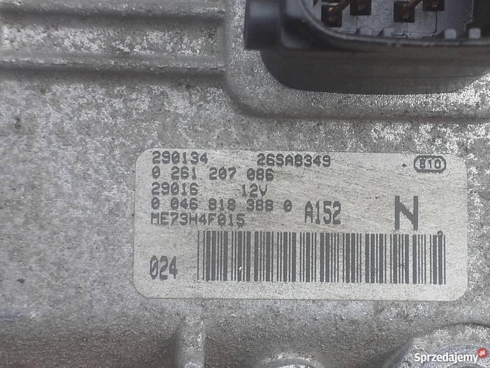 komputer 0261207086 Fiat Stilo 12 zachodniopomorskie Dębno