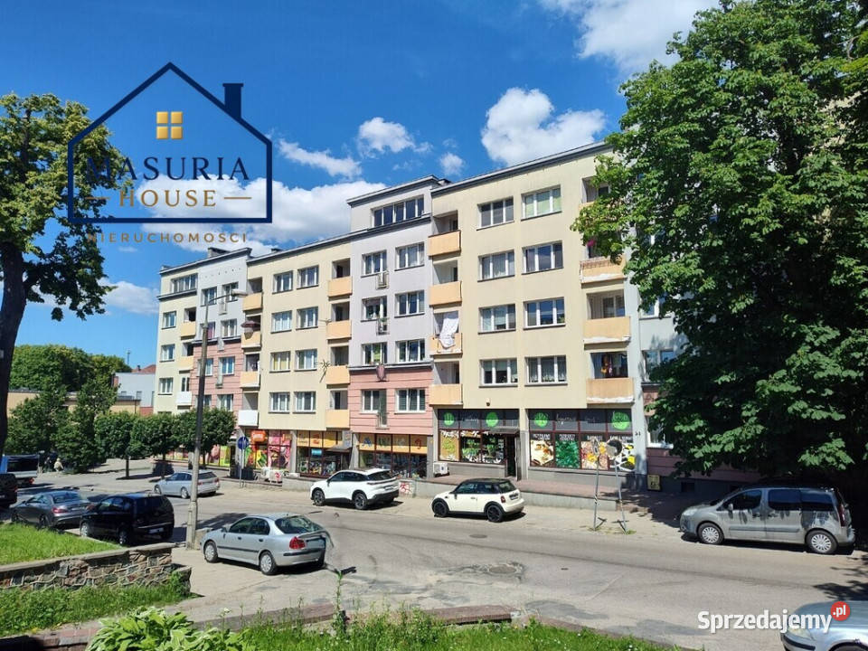 Mieszkanie 51 m kw 3 pokoje w centrum Iławy Iława