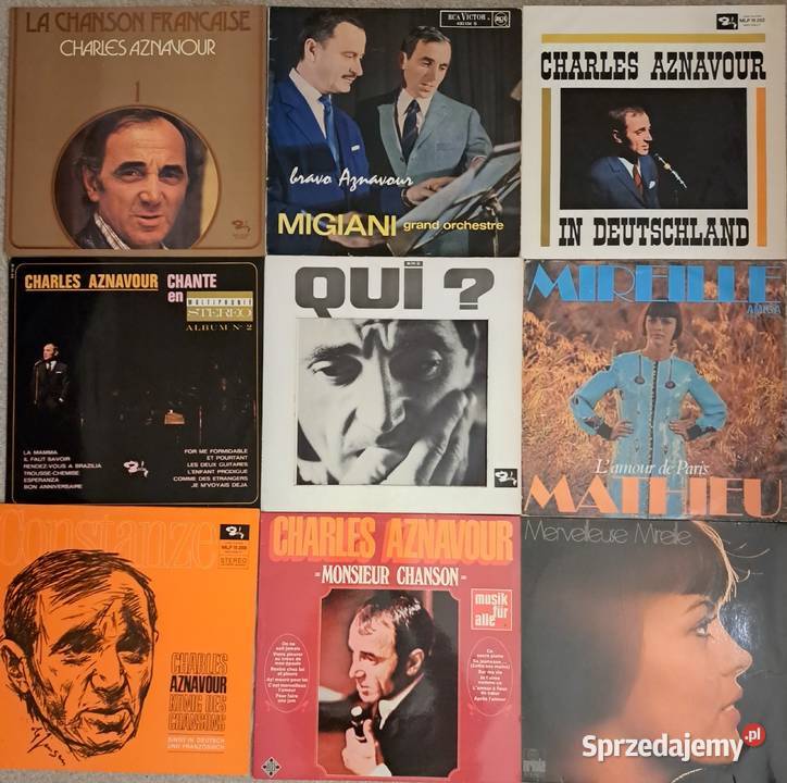 Charles Aznavour i Mireille Mathieu płyta winylowa Żary